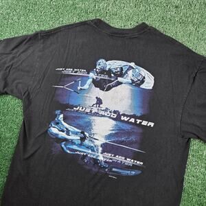Y2K Shasta Lake Just Add Water Wakeboarding TShirt Men's Large